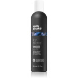 Milk Shake Icy Blond Shampoo șampon pentru neutralizarea tonurilor de galben pentru par blond 300 ml