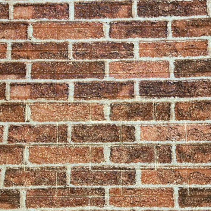 Tapet autoadeziv 3D caramida, 70x77 cm, lavabil
