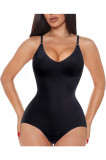 Cumpara ieftin Body modelator shapewear fara cusaturi cu push-up, S, negru, Toxic Beauty