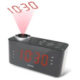 Ceas OEM DIGICLOCK 3, cu Radio, Argintiu