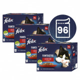 Cumpara ieftin FELIX Fantastic selecție de pliculețe delicioase &icirc;n gelatină - multe pliculețe 96 x 85 g