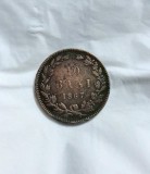 Moneda romaneasca 10 bani 1867 H