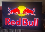 Panou Luminos Red Bull Original Alrec 69x49 cm - Casetă Luminoasă Bar / Man Cave