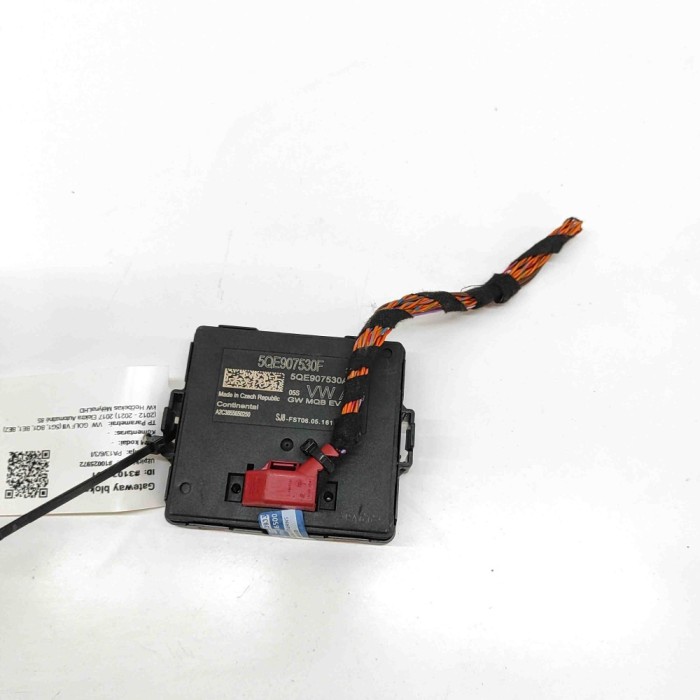 Unitate de control Gateway VW GOLF VII 5G1, BQ1, BE1, BE2 2017 OEM: 5QE907530F,5QE907530A,A2C3855650250 31036751