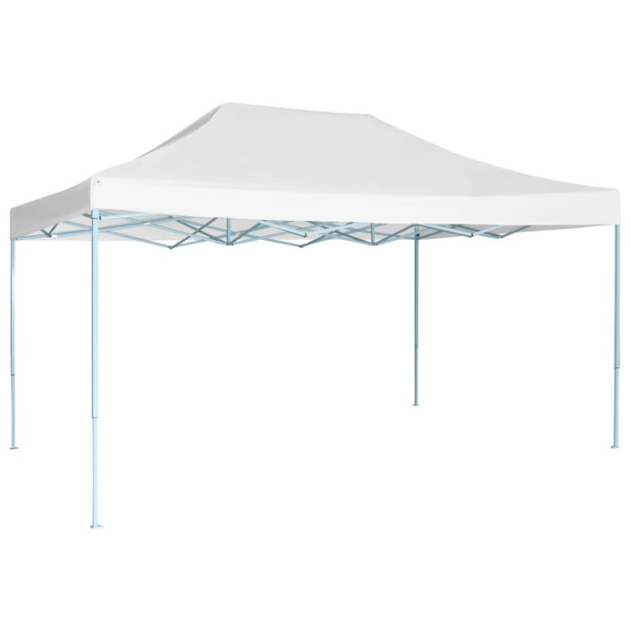 vidaXL Cort de petrecere pliabil profesional, alb, 280x410x315 cm, oțel