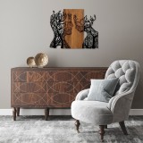 Cumpara ieftin Tablou din lemn si metal Tree Nuc 58x70 cm