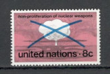 O.N.U.New York.1972 Impotriva armelor nucleare SN.351, Nestampilat