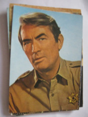 Carte postala actori/film - Gregory Peck foto