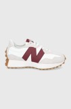 New Balance sneakers WS327KA 327 culoarea alb, cu toc plat WS327KA