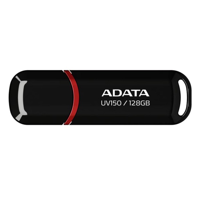 Adata - Memory Stick (AUV150-128G-RBK) - USB 3.2 FlashDrive, 128GB - Black