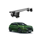 Bare transversale aluminiu pentru Peugeot 308 P5 Mk3 2021+ plafon neted