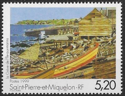 C4355 - Saint Pierre si Miquelon 1999 - Pictura neuzat,perfecta stare foto