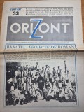 ziarul orizont 17 august 1990 - art. banatul - proiecte de roman