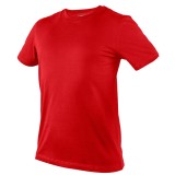 Tricou rosu din bumbac 100%, marimea M, pentru lucru si uz zilnic