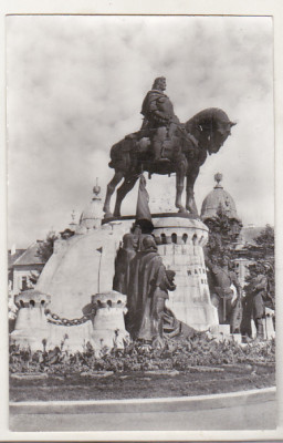 bnk cp Cluj - Statuia lui Matei Corvin - circulata foto