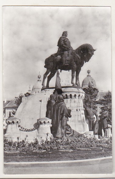 bnk cp Cluj - Statuia lui Matei Corvin - circulata