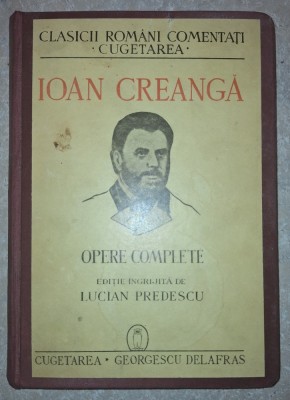 Ion Creanga - Opere complete (1942) foto
