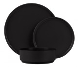 Set farfurii Matte Black Berlinger Haus BH 10009