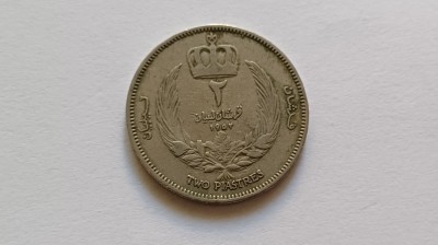 Libia-2 Piastri 1952 foto