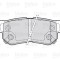 VALEO 301748 FIRST set placute frana,frana disc