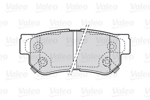 VALEO 301748 FIRST set placute frana,frana disc