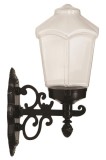 Cumpara ieftin Aplica de perete exterior M2OP Negru 26x20 cm