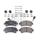 Febi Bilstein set placute frana, frana disc