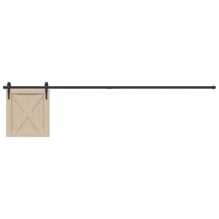 vidaXL Set uși glisante pentru dulap 213 cm oțel carbon 4009686