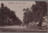 CPIB 23932 - CARTE POSTALA - BRUXELLES. BULEVARDUL REGENTULUI, BELGIA, CIRCULATA, 1906, STAMPILE, TIMBRU