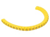 Markere PVC galbene 2,5-5mm