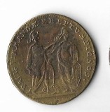 Jeton Louis XV - Franta, alama, 26 mm