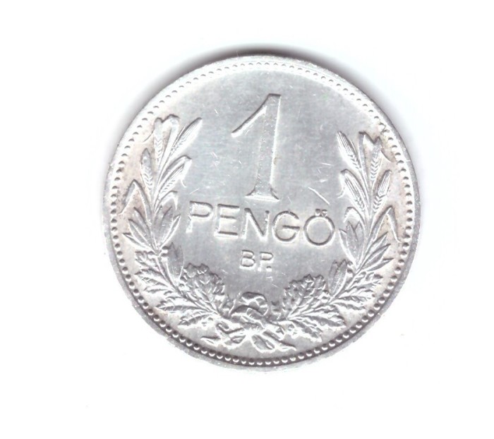 Moneda Ungaria 1 pengo 1939, stare foarte buna, curata