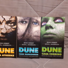 DUNE CASA ATREIDES/HARKONNEN/CORRINO-BRIAN HERBERT (3 VOL)