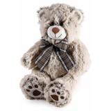 Figurina Ursulet textl alb maro cm 18 x 14 x 32 H