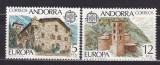 ANDORA 1978 EUROPA CEPT SERIE MNH, Nestampilat