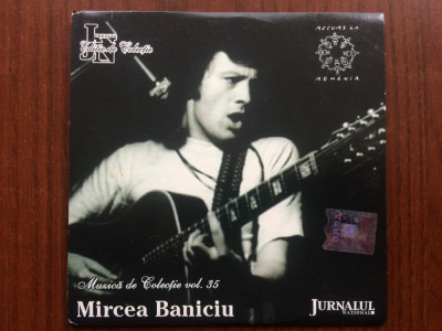 mircea baniciu cd disc selectii muzica folk rock colectia jurnalul national VG+ foto