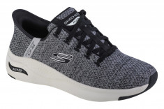 Pantofi pentru adidași Skechers Slip-Ins Arch Fit - New Verse 232454-WBK gri foto