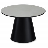 Round Coffee Table Tango &oslash;60x40 Light Grey