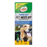 Kit curatare interior masina Turtle Wax Power Out Pet Mess Kit ( solutie curatat, solutie eliminare miros, burete curatat par animale) AutoDrive ProPa