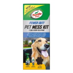 Kit curatare interior masina Turtle Wax Power Out Pet Mess Kit ( solutie curatat, solutie eliminare miros, burete curatat par animale) Kft Auto foto