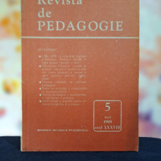 Carte- Revista de pedagogie, nr. 5, 1989, ministerul educatiei si invatamantului