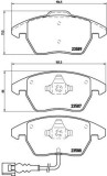 BREMBO P 85 075X XTRA LINE set placute frana,frana disc