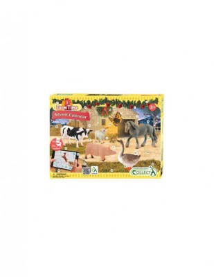 Calendar de Craciun Collecta cu figurine pictate manual Viata la ferma 84178 foto