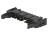 Soclu IDC 26PIN drept cu ejector negru 2,54mm THT
