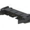 Soclu IDC 26PIN drept cu ejector negru 2,54mm THT