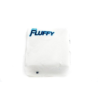 Pachet 180 Servetele Albe de Masa Fluffy, 33x33 cm, 2 Straturi, Servetele de Masa, Servetele Unica Folosinta, Pachet Servetele Masa, Servetele pentru foto