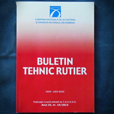 BULETIN TEHNIC RUTIER - NR. 10 / 2013 foto