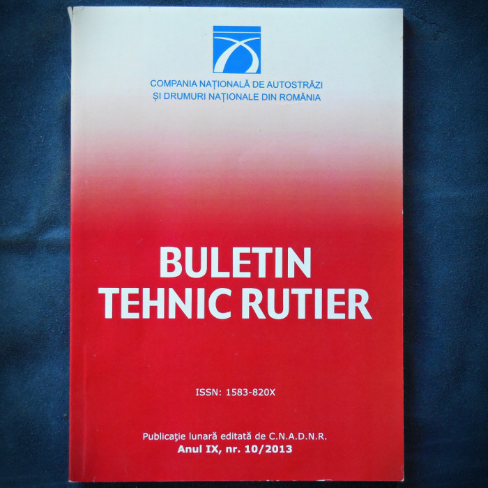 BULETIN TEHNIC RUTIER - NR. 10 / 2013