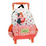 Cumpara ieftin Rucsac tip troler pentru gradinita Hallmark Mini Hug, 30 cm, model fetita si catel