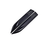Ornament metalic Negru 20cmx2.9cm Cod: JS-17 Automotive TrustedCars, Oem